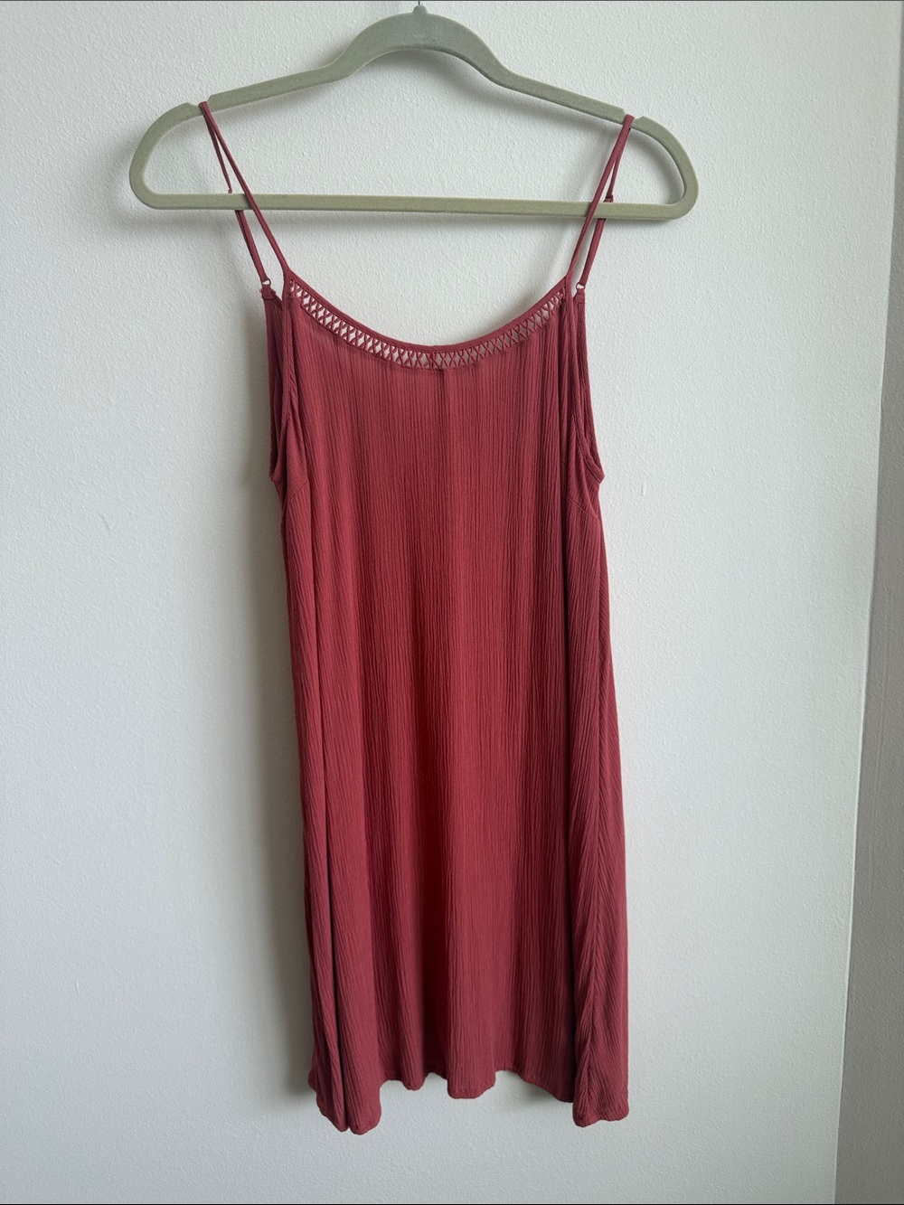 Target Dusty Rose Spaghetti Strap Slip Dress